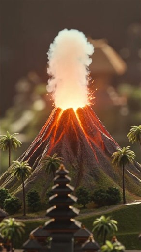 Behind the Scenes: Building & Blowing Up a Miniature Tropical Island! 🌋