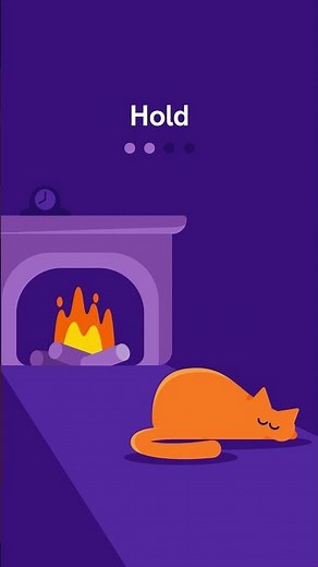 A one-minute breathing break (cat optional). 🐱 #short #mindfulness #headspace