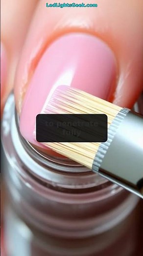 How Long To Cure Gel Polish With LED Light
