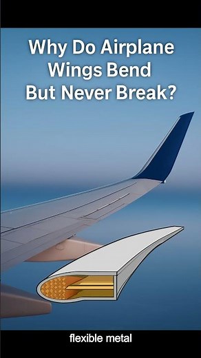 Why Do Airplane Wings Bend But Never Break?