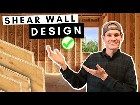 How to Design Wood Shear Wall End Posts | Full Design Example | NDS