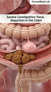 Illustration of Constipation Fecal In The Colon An. #doctor #documentaryphotography #DoctorWho # reel # shorts #DoctorWh#doctor Illustration of Constipation Fecal In The Colon An. | SMART Doctor
