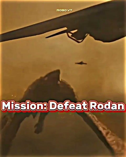 Mission: Defeat Rodan! #shorts #fyp #godzilla #monsterverse