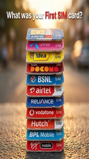 What was your First SIM card? #viral #trending #meme #viralvideo #funpost #funny #memories#childhood