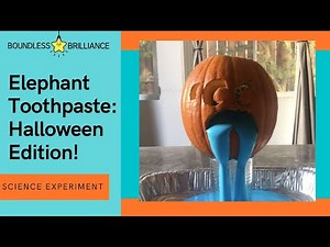 Elephant Toothpaste: Halloween Edition