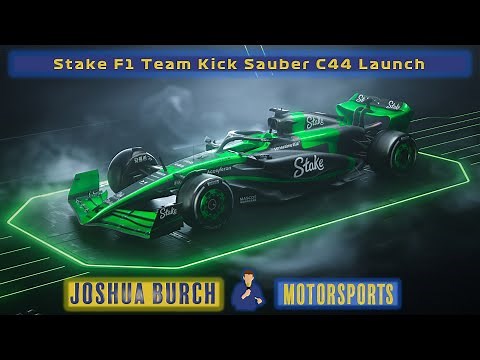 Stake F1 Team Kick Sauber | 2024 | C44 | Car Launch Watch-Along