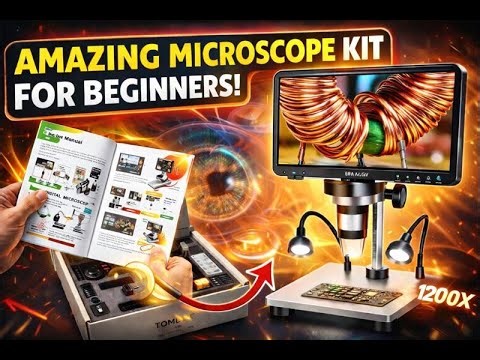 🎯 Digital Microscope Unboxing & First Look 🔬
