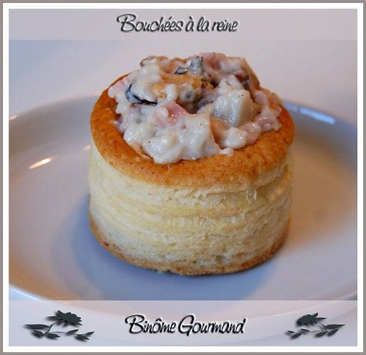Recette de bouchées à la reine aux fruits de mer