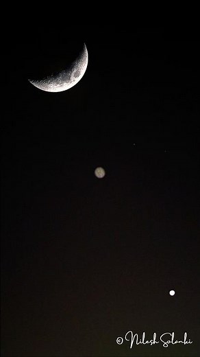 Wait for the Blend: Seestar S30 Pro + S50 Epic Moon Reveal 🔭 #seestars30pro #zwo #moon #shorts