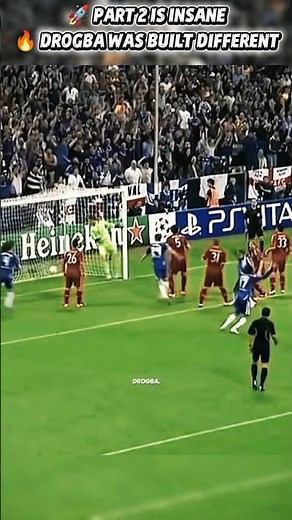 The Brilliance of Didier Drogba PART 2 🤯🔥 | Unstoppable Goals & Power ⚽ #Shorts