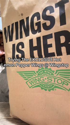 @Wingstop rating that hot lemon pepper flavor 8/10 #mukbang #foodreview #wingstop #new #hotlemonpepper