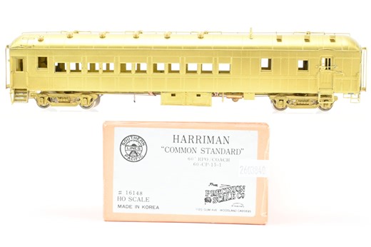 HO Brass PSC - Precision Scale Co. SP - Southern Pacific Harriman Common Standard 60-CP-15-1 RPO Coach