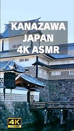 Majestic Kanazawa Castle 🇯🇵 Exploring the Heart of Samurai History.