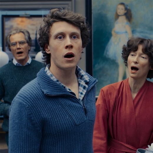 It's the end of the world as we know it. Acclaimed filmmaker Joshua Oppenheimer's The End, is new to watch at home. Starring George MacKay, Tilda Swinton, Moses Ingram and Michael Shannon. | Madman Films