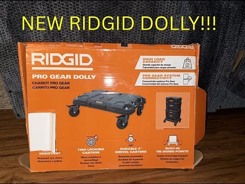 NEW Ridgid Pro Gear Dolly