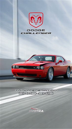 Dodge Challenger Evolution #carevolution #evolution #dodgechallenger #americanmuscle #hellcat #demon