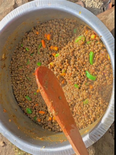 Cooking Lentils and Vegetables: Easy Village Recipe