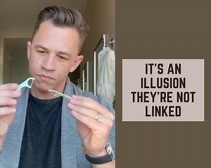 It’s an Illusion — They’re Not Actually Linked!
