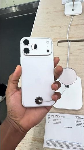 iPhone 17 Pro Max vs iPhone Air (2025): Latest Features & Thailand Price Comparison!