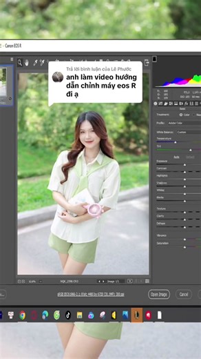 Hướng Dẫn Setup Màu Cho Máy Canon EOS R