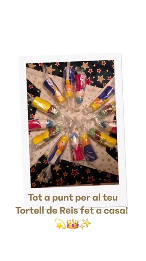 EL BARATO REUS on Instagram: "🫘Figures Tortell👑 ✨👑 Tot a punt per al teu Tortell de Reis fet a casa! 👑✨ Aquest any, fes el tortell encara més especial amb els elements tradicionals més buscats 🎉 🎁 Figures dels 3 Reis 👉 2 models diferents 🫘 La fava 📜 L’escrit 👑 La corona 💫 Tot preparat i embolicat, llest per posar directament dins del tortell de reis. Ideal per a pastissers casolans, famílies i amants de la tradició ❤️ 👉Sí la fava tu has trobat, paga el tortell sense recança i no perd