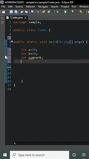 Java codes To Beginner