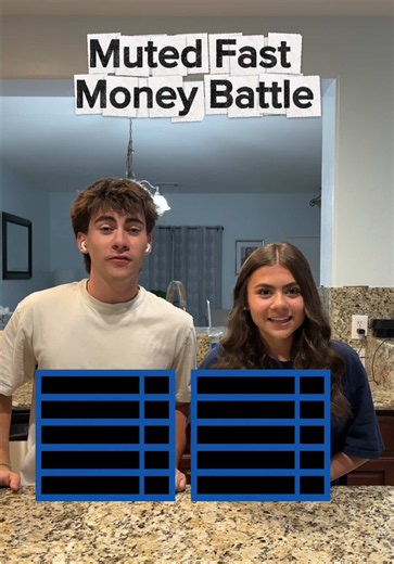 Muted Fast Money Battle game idea (UNO × Family Feud)