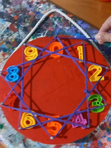 La rueda de las multiplicaciones: Aprender con juegos manipulativos