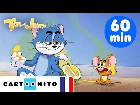 Le fruit le plus puant du monde | 1 heure de compilation spéciale Tom et Jerry | @CartoonitoFrance