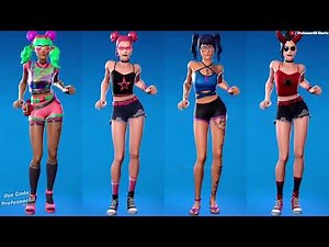 Fortnite Party Hips Emote With Hot Summer Beach Girl Skins Thicc 🍑😘😜😍🔥