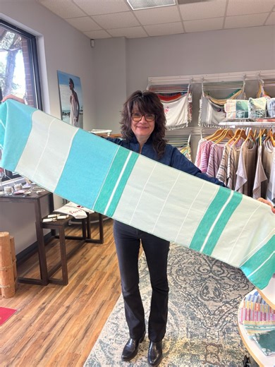 Patchwork Scarf 100% Turkish Cotton, Sustainably Made , Green/aqua, Blue/purple, Neutral/peach - Etsy