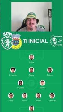 0 11 INICIAL PARA O SPORTING vs AROUCA🟢LIGA PORTUGAL 26/27 JORNADA 7