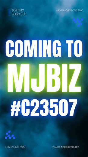 Sorting Robotics on Instagram: "Sorting Robotics is gearing up for MJBizCon in Las Vegas 🌴🤖 Catch us Dec 3–5 at Booth C23507 and get hands on with the robots that are pushing cannabis manufacturing forward 🚀 #mjbizcon #mjbizcon2025 #sortingrobotics #cannabisautomation #prerollproduction #infusedprerolls #cannabismanufacturing #roboticsincannabis #cannabistech #automationsolutions #cannabisindustry #techjam #techjam2025 #cannabisinnovation"