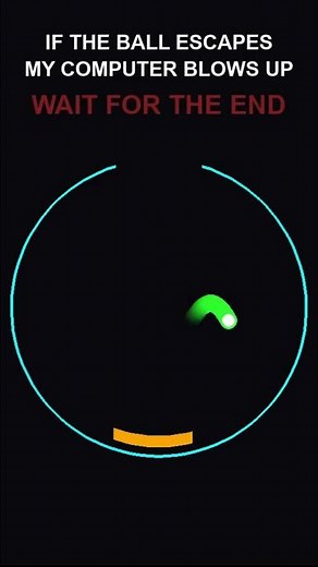 WILL IT ESCAPE THE LOOP? 🔥 (ENDING IS CRAZY) #simulation