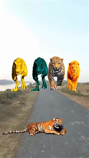 Exciting T-Rex Dinosaur Chase Animation