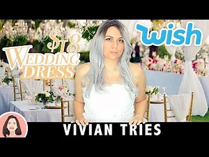 Wish Haul Review | $18 Wedding Dress
