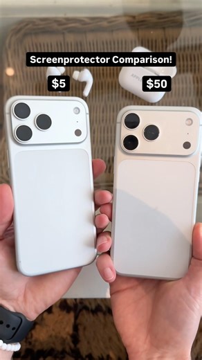 $5 vs $50 iPhone Screen Protector!