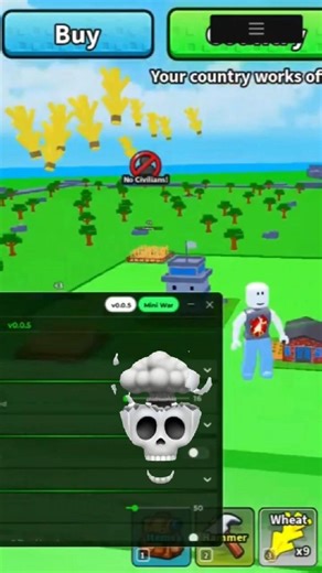 OP Mini War Script – Auto Farm, Auto Build, Auto Military Control #roblox #script #viralroblox
