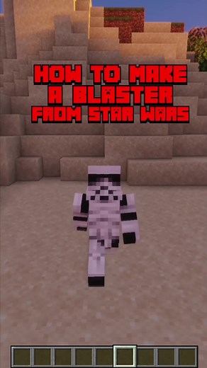 Star Wars Easy Blaster Tutorial for Minecraft Java Edition