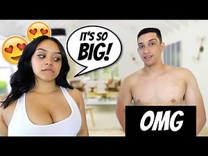 MY GIRLFRIENDS REACTION TO ME WALKING AROUND LIKE THIS... *EPIC REACTION*