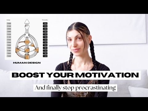 Stop Procrastinating! Motivation Secrets for Every Human Design Type