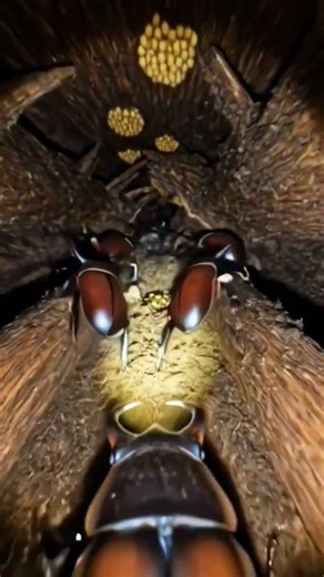 POV Rhinoceros Beetle #insects #documentary #gopro #wildlife #nature #asmr
