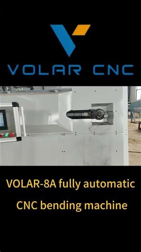 Bending cutter head oscillates up and down, processing precast steel components of various shapes