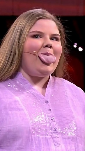 Emily Schlenker: World's Widest Female Tongue Measurement