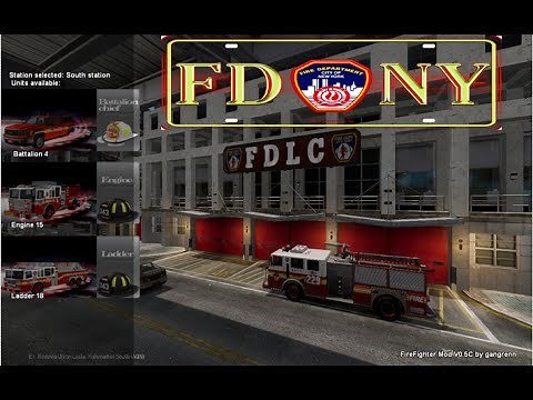 GTA IV - Firefighter Mod - FDNY : Ladder Company