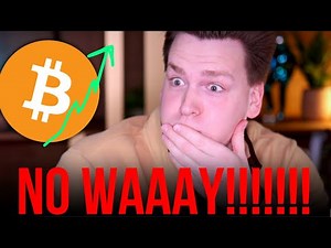 BITCOIN GOES PARABOLIC!!!! (Big Trap or Real?)