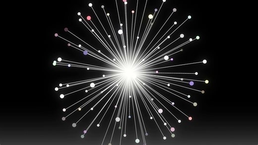 Physics, Particle, Simulation. Free Stock Video