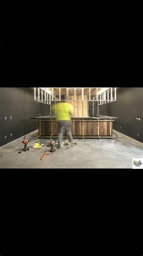 Luxury Home Bar Transformation 🥂 #Renovation #InteriorDesign #education #entertainment #trending