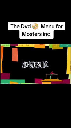 Exploring the Monsters, Inc. DVD Menu Features
