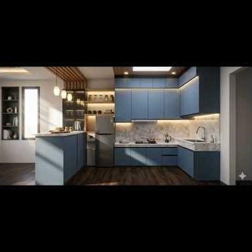 Render Kitchen Set realistik